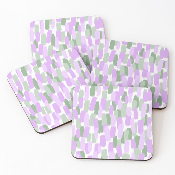 Item preview, Abstract, Purple and Green, Paint Brush Strokes Effect designed and sold by OneThreeSix.