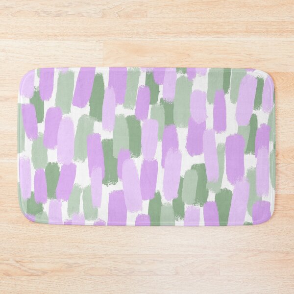Item preview, Abstract, Purple and Green, Paint Brush Strokes Effect designed and sold by OneThreeSix.