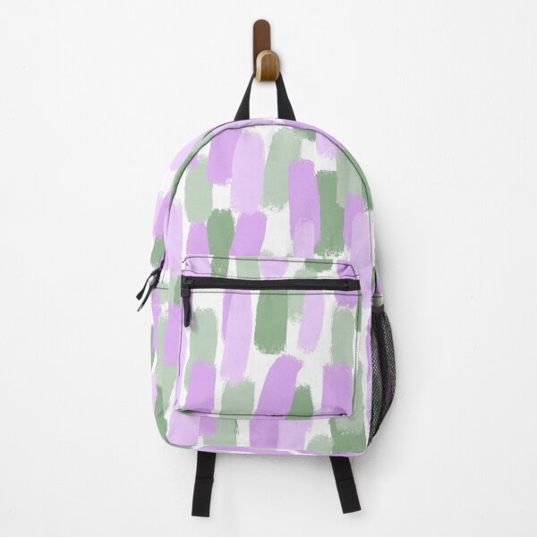Item preview, Abstract, Purple and Green, Paint Brush Strokes Effect designed and sold by OneThreeSix.