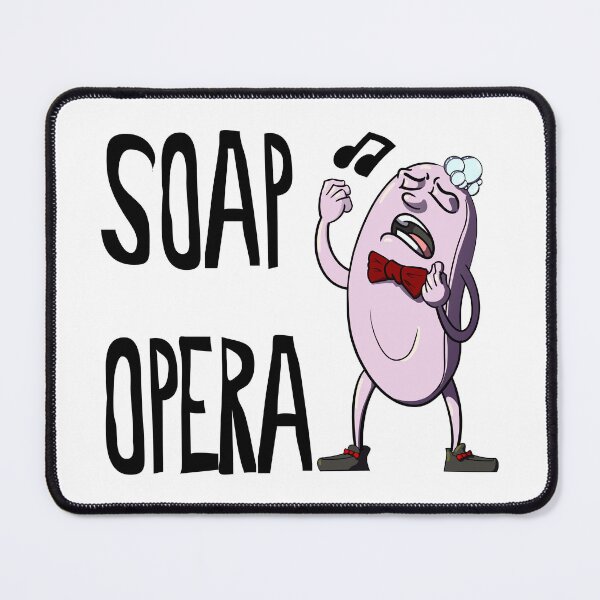 Item preview, Soap Opera Comic Pun designed and sold by CJ-Cusack.