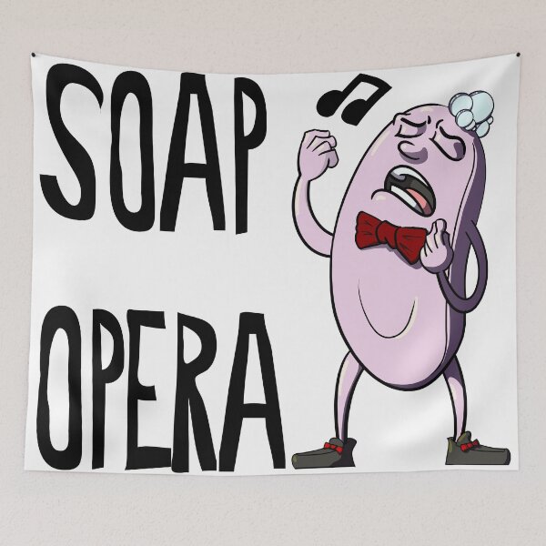 Item preview, Soap Opera Comic Pun designed and sold by CJ-Cusack.