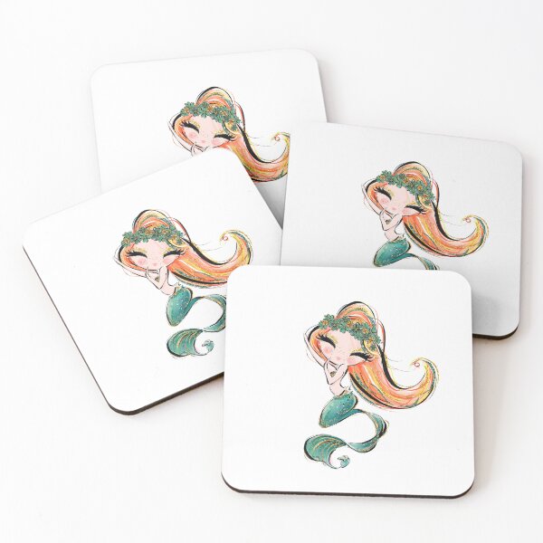 Item preview, Cute Redhead Mermaid designed and sold by KaramfilaS.