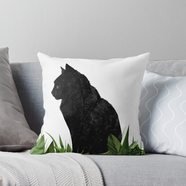 Item preview, black cat simple designed and sold by katherineblower.