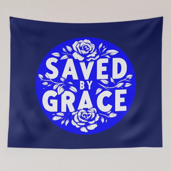 Item preview, Saved By Grace By God With Roses designed and sold by plushism.