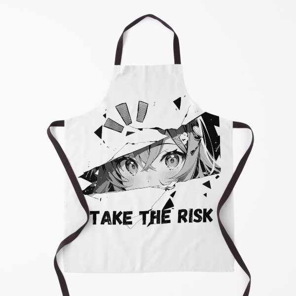 Item preview, Take The Risk Girl Anime  designed and sold by ArTeaCupcake.