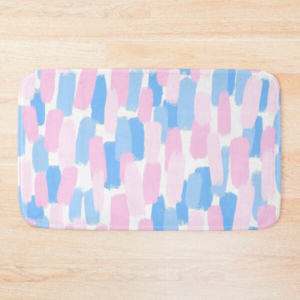 Item preview, Abstract, Pink and Blue, Paint Brush Strokes Effect designed and sold by OneThreeSix.