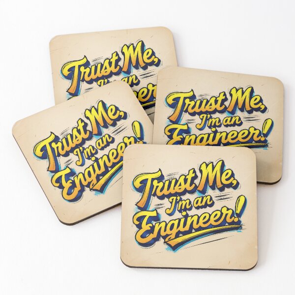 Item preview, Trust Me, I'm an Engineer – Funny Engineering Quote Design designed and sold by Moss and Moon Studio.