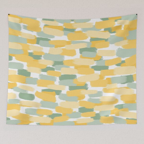Item preview, Abstract, Yellow and Green , Paint Brush Strokes Effect designed and sold by OneThreeSix.