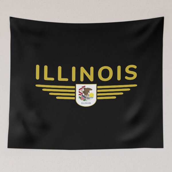 Item preview, Illinois Fan T-Shirt – Show your love for your homeland designed and sold by ElvisU.