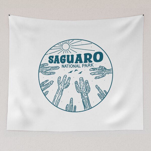 Item preview, Saguaro Landscape  designed and sold by ethnicdrawing.