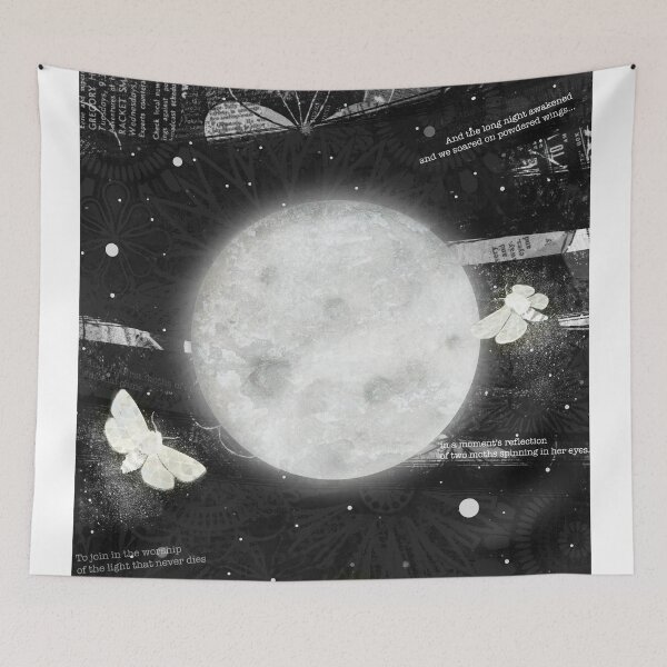 Item preview, Moths on the Moon designed and sold by katherineblower.