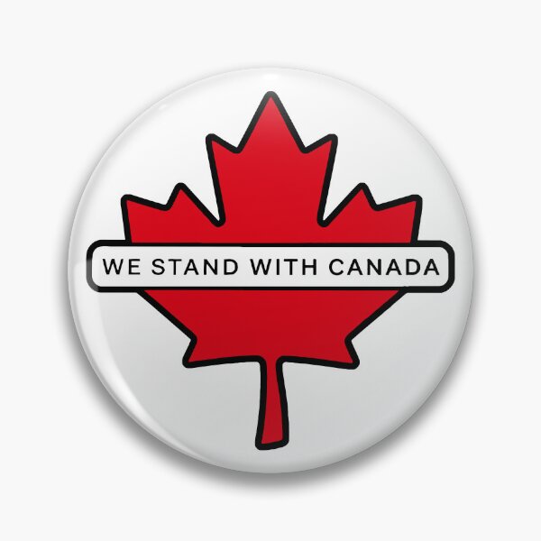 Item preview, We Stand With Canada designed and sold by Angry Swan Designs.