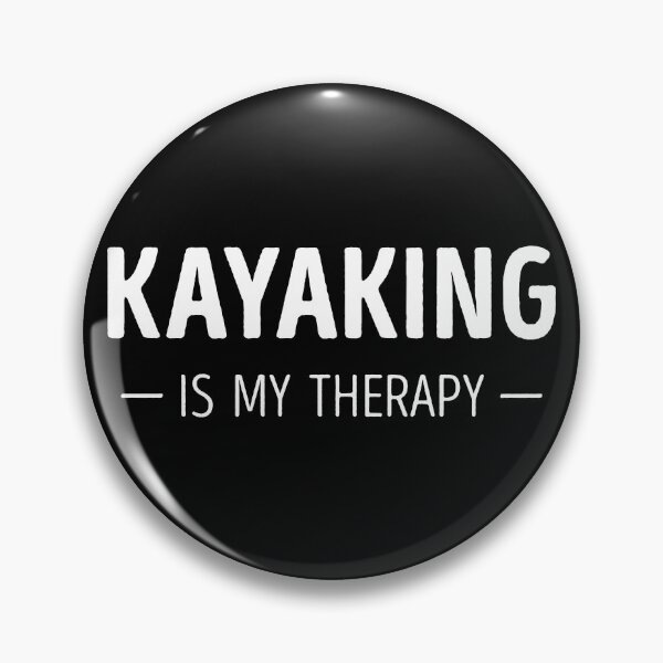 Artikelvorschau, Kajakfahren ist meine Therapie Lustiger Kajakliebhaber entworfen und verkauft von RareBunny.