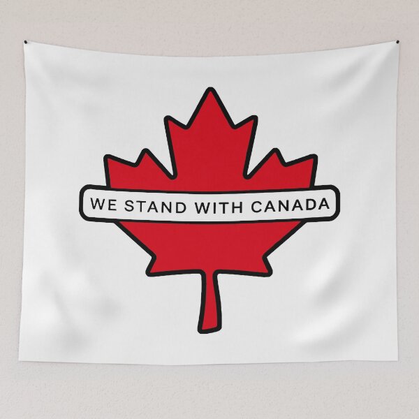 Item preview, We Stand With Canada designed and sold by Angry Swan Designs.