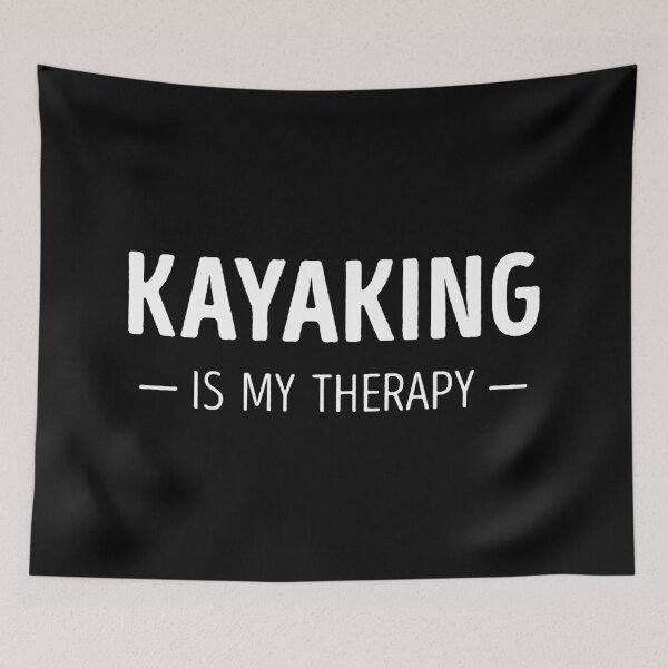 Item preview, Kayaking Is My Therapy Funny Kayaking Lover designed and sold by RareBunny.