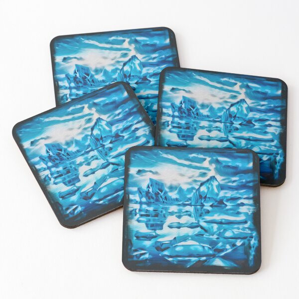 Item preview, glacier lagoon designed and sold by asanaworld.