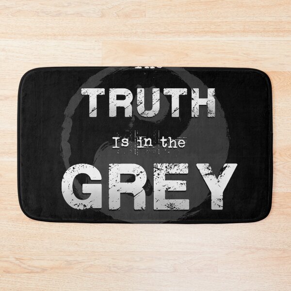 Item preview, The Truth is in the Grey - Ying Yang designed and sold by Roysdisturbia.