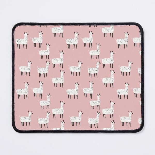 Item preview, pink llama pattern for girls designed and sold by PoppyLaneStudio.