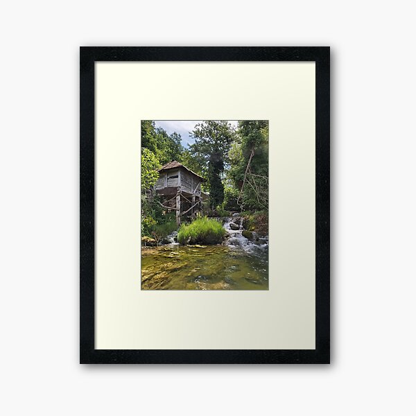 Item preview, Mill on river designed and sold by aki-photopedia.