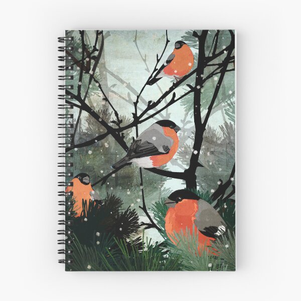 Item preview, Bullfinches designed and sold by katherineblower.