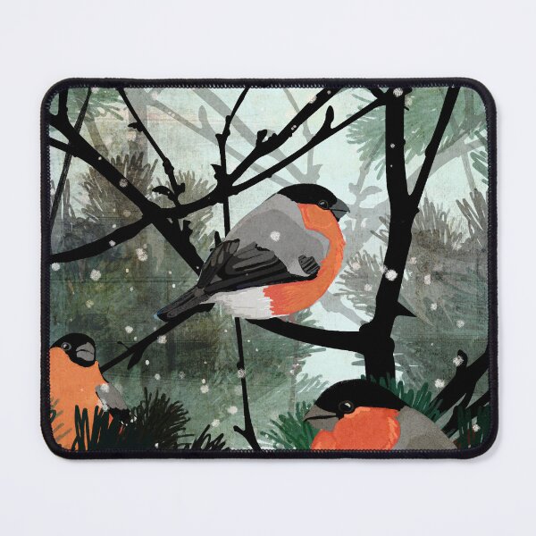 Item preview, Bullfinches designed and sold by katherineblower.