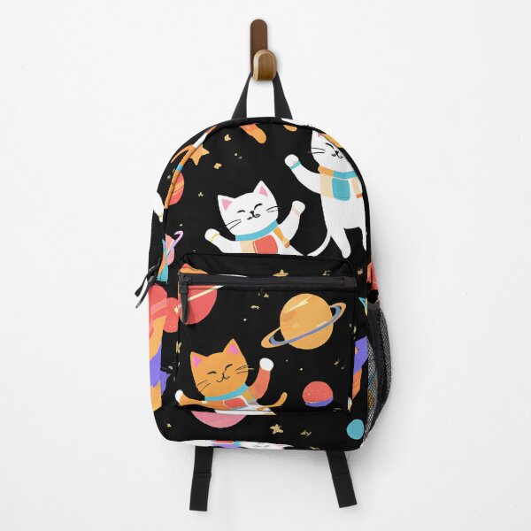 Item preview, "Galactic Cat Party - Floating Feline Astronauts" designed and sold by WeirdSketcher.