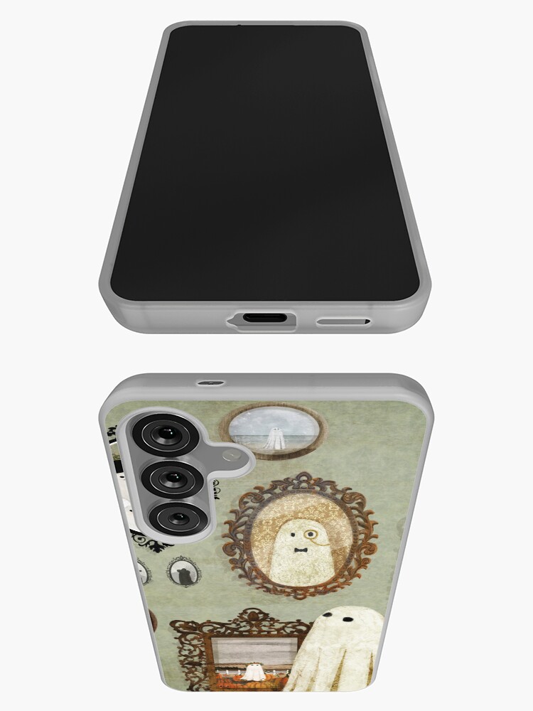 Thumbnail 3 of 4, Samsung Galaxy Phone Case, There's A Ghost in the Portrait Gallery designed and sold by katherineblower.
