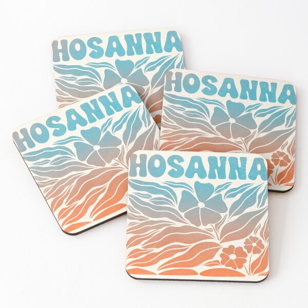 Item preview, Hosanna Retro Style Religious T Shirt Poster Art designed and sold by Citizen.