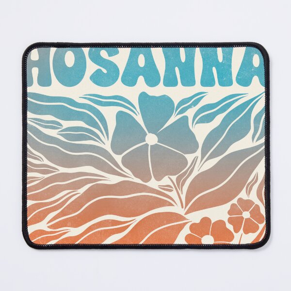 Item preview, Hosanna Retro Style Religious T Shirt Poster Art designed and sold by Citizen.