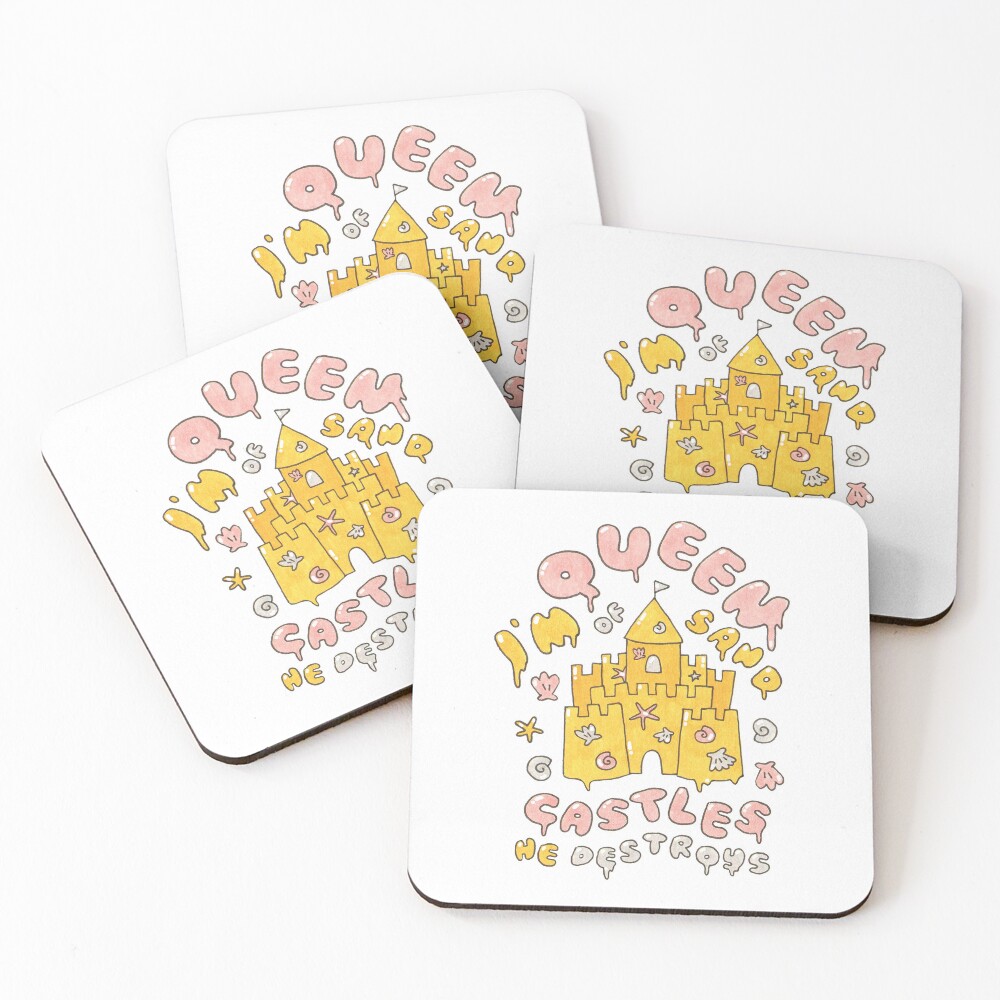 Item preview, Coasters (Set of 4) designed and sold by RickytheUnicorn.
