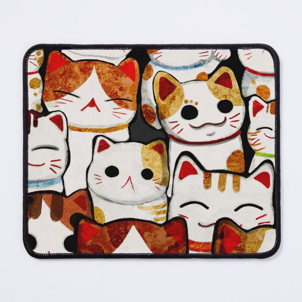 Item preview, Lucky Cat Pattern designed and sold by katherineblower.