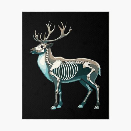 Item preview, X-ray Reindeer Body Anatomy Radiography Skeleton designed and sold by Artistoos.