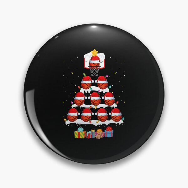 Item preview, Basketball Christmas Tree Funny Xmas Basketball designed and sold by Masonixem.