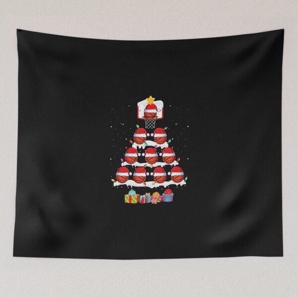 Item preview, Basketball Christmas Tree Funny Xmas Basketball designed and sold by Masonixem.
