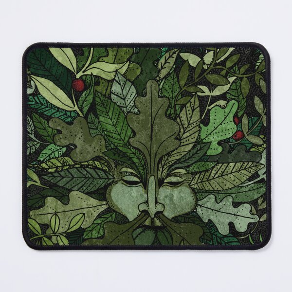 Item preview, The Green Man Slumbers designed and sold by katherineblower.
