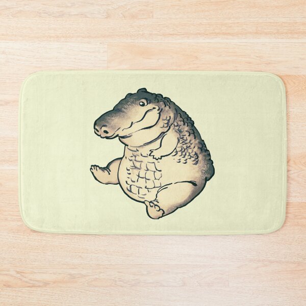 Item preview, Ransroom draws the sitting chonk crocodile toy / funny animal memes designed and sold by RansRoom.