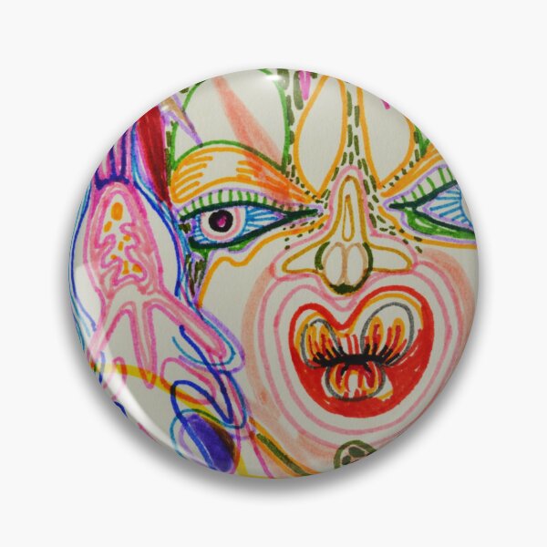 Item preview, Colorful mind blown psychedelic trip vintage style designed and sold by Rainbow Infinity.