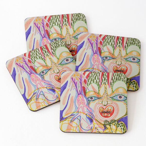 Item preview, Colorful mind blown psychedelic trip vintage style designed and sold by Rainbow Infinity.