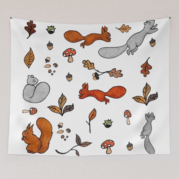 Item preview, Squirrel stickers designed and sold by katherineblower.
