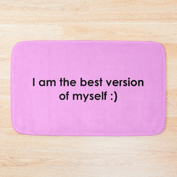Item preview, I am the best version of myself designed and sold by mikistudio.