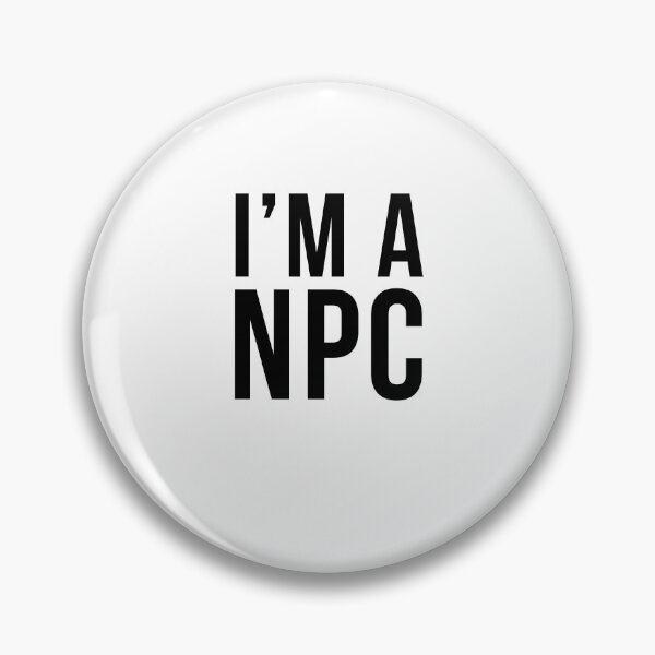 Item preview, I'm a NPC funny gamer humor Halloween costume Larping designed and sold by snowry.