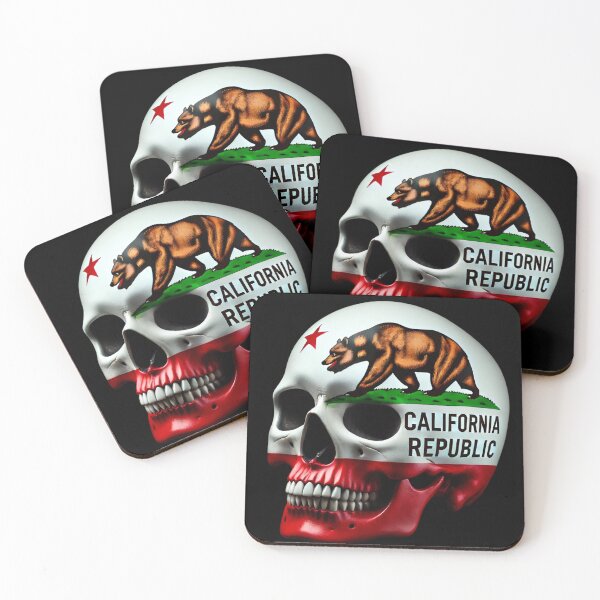Item preview, California flag skull designed and sold by WilAugusta.