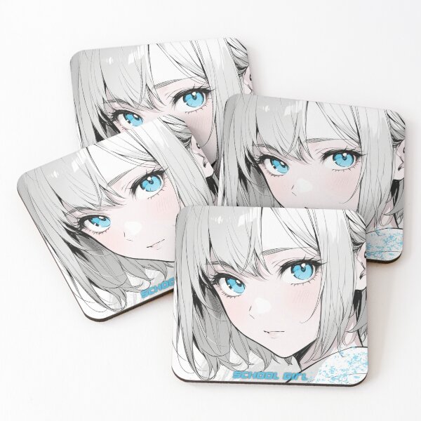 Item preview, Cute anime school girl designed and sold by anime-black.