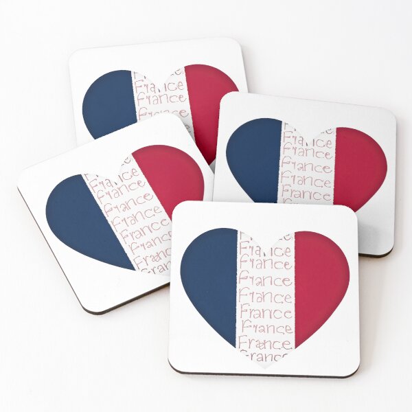 Item preview, French Heart Flag Design – France-Inspired Tricolor Art designed and sold by SlocifieShop.