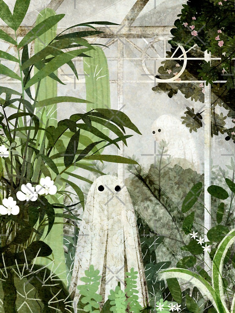 There's A Ghost in the Greenhouse Again | iPhone Case