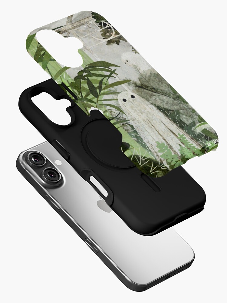 There's A Ghost in the Greenhouse Again | iPhone Case