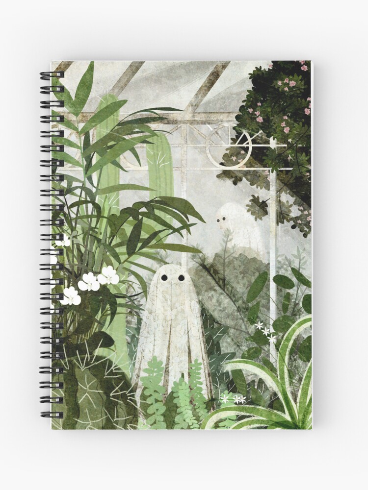 Thumbnail 1 of 3, Journal, There's A Ghost in the Greenhouse Again designed and sold by katherineblower.