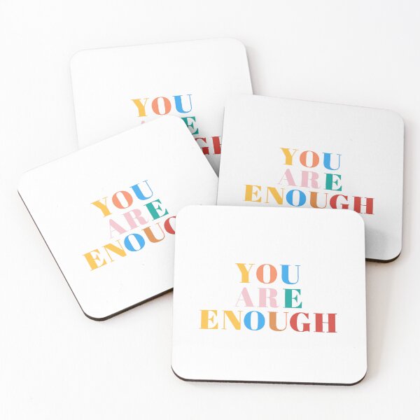 Item preview, You Are Enough Design designed and sold by PrintandJoy.