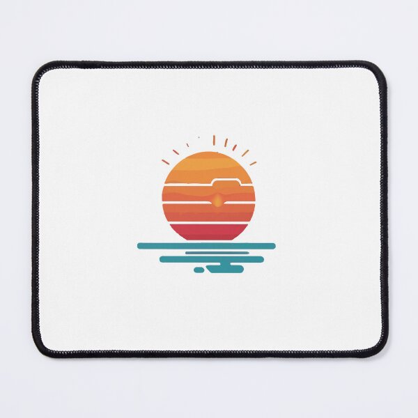 Item preview, Retro Sunset Dripping Aesthetic – Minimalist Vaporwave Art designed and sold by Moss and Moon Studio.
