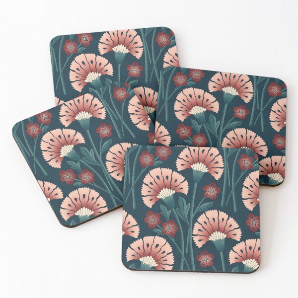 Item preview, Double Carnation stylized Heritage Revival Victorian era  designed and sold by Designsbyluzia.
